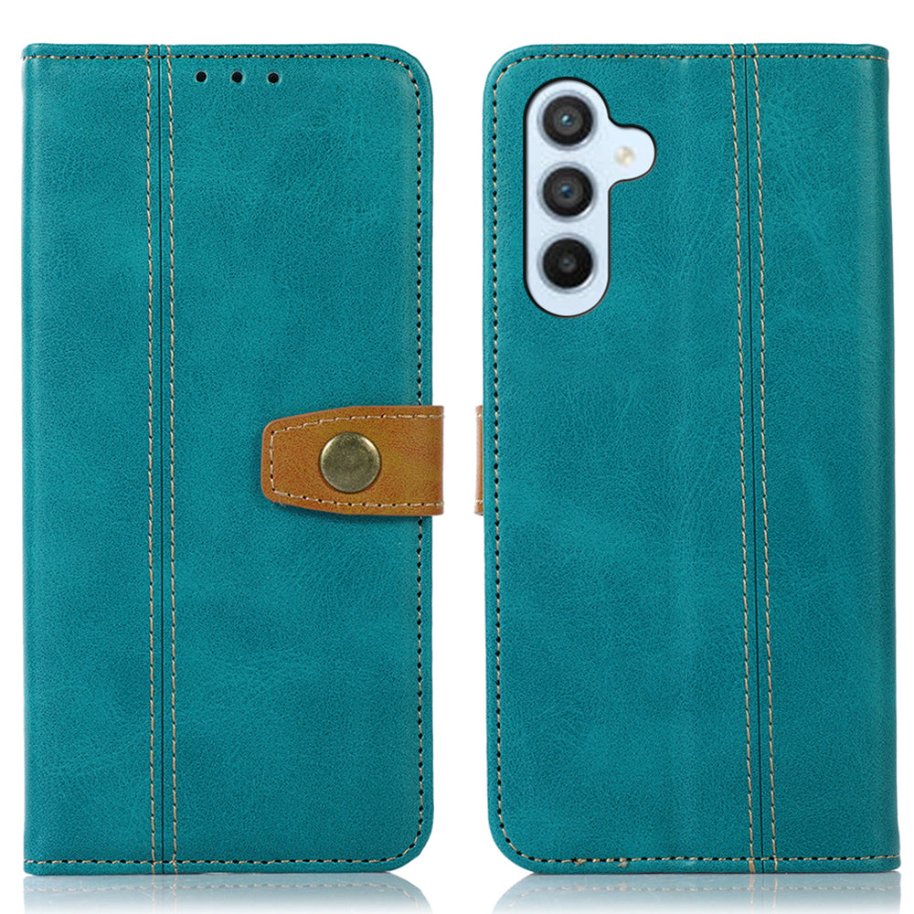 For Samsung Galaxy F34 5G M34 5G Wallet Stand Protective Phone Case Calf Texture Phone Leather Cover For Samsung Galaxy F34 5G M34 5G Wallet Stand Protective Phone Case Calf Texture Phone Leather Cover